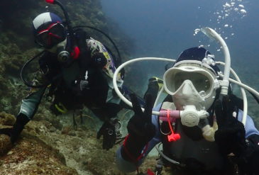 【石垣島ダイビング】黒島でマンタ乱舞！冬でも大当たりの2月ダイブ｜2026年2月1日