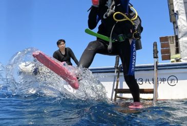 【石垣島ダイビングブログ】OWD講習初日＆マンタトレイン出現！黒島でダイビング｜2026年3月15日