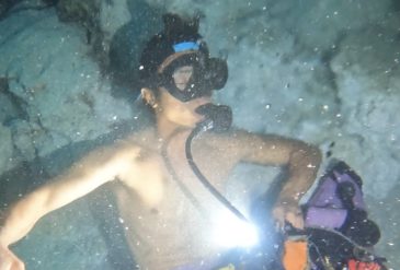 2026年3月29日の石垣島ダイビングログ。竹富海底温泉（38℃）の神秘体験から、北魚礁での春の幼魚マクロ、浜島東天竺での生物観察まで満喫。ダイブマスター講習修了後のファンダイビングの様子をご紹介。